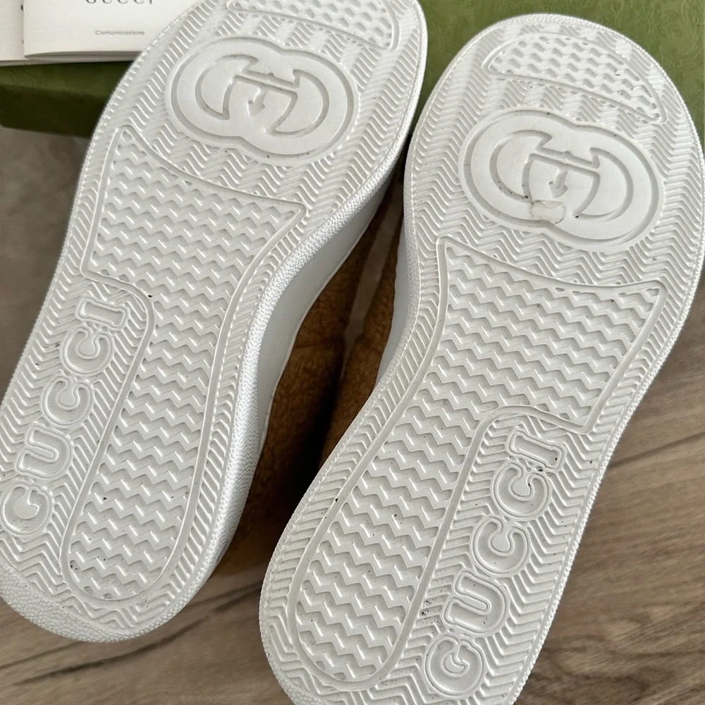 SOLD. Interlocking G Web Stripe boots GUCCI - Picture 3 of 5
